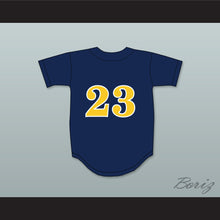 Load image into Gallery viewer, Clayton Kershaw 23 Highland Park High School Scots Navy Blue Baseball Jersey 3