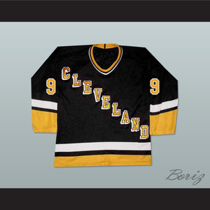 Cleveland Lumberjacks IHL Black Hockey Jersey