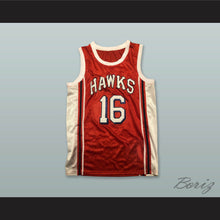 Load image into Gallery viewer, Cliff Hagan 16 St Louis Hawks Red Basketball Jersey