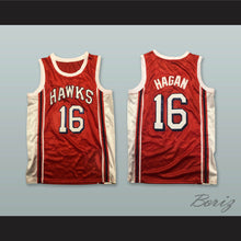 Load image into Gallery viewer, Cliff Hagan 16 St Louis Hawks Red Basketball Jersey
