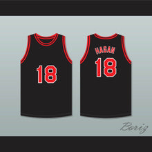 Load image into Gallery viewer, Cliff Hagan 18 Owensboro High School Red Devils Black Basketball Jersey 1