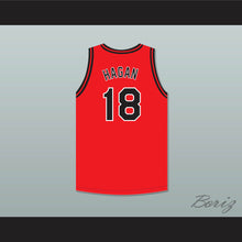 Load image into Gallery viewer, Cliff Hagan 18 Owensboro High School Red Devils Red Basketball Jersey 1