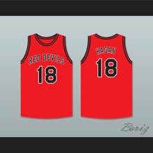 Load image into Gallery viewer, Cliff Hagan 18 Owensboro High School Red Devils Red Basketball Jersey 2