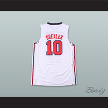 Load image into Gallery viewer, Clyde Drexler 4 USA White Basketball Jersey