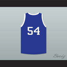 Load image into Gallery viewer, Clyde Drexler 54 Sterling High School Raiders Blue Basketball Jersey 1