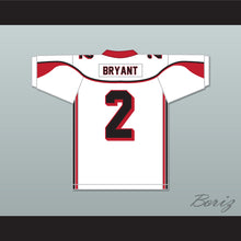 Load image into Gallery viewer, Coby Bryant 2 Glenville High School Tarblooders White Football Jersey 2