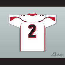 Load image into Gallery viewer, Coby Bryant 2 Glenville High School Tarblooders White Football Jersey 1