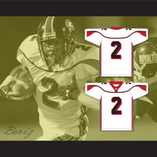 Load image into Gallery viewer, Coby Bryant 2 Glenville High School Tarblooders White Football Jersey 1