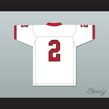 Load image into Gallery viewer, Coby Bryant 2 Glenville High School Tarblooders White Football Jersey 3