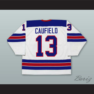 Cole Caufield 13 USA White Hockey Jersey