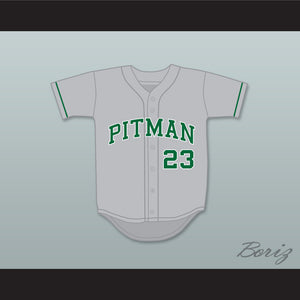 Colin Kaepernick 23 John H. Pitman High School Pride Gray Baseball Jersey 2
