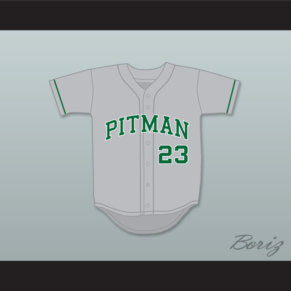 Colin Kaepernick 23 John H. Pitman High School Pride Gray Baseball Jersey 2