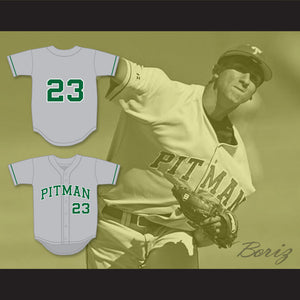 Colin Kaepernick 23 John H. Pitman High School Pride Gray Baseball Jersey 1