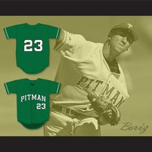 Load image into Gallery viewer, Colin Kaepernick 23 John H. Pitman High School Pride Green Baseball Jersey 1