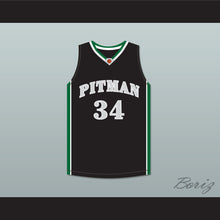 Load image into Gallery viewer, Colin Kaepernick 34 John H. Pitman High School Pride Black Basketball Jersey 2