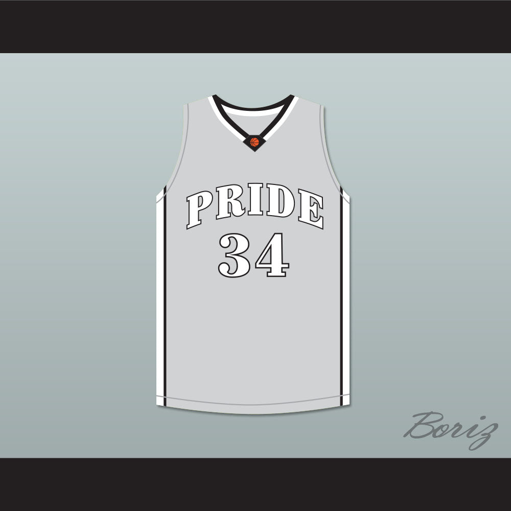 Colin Kaepernick 34 John H. Pitman High School Pride Gray Basketball Jersey 2