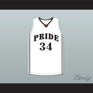 Colin Kaepernick 34 John H. Pitman High School Pride White Basketball Jersey 2