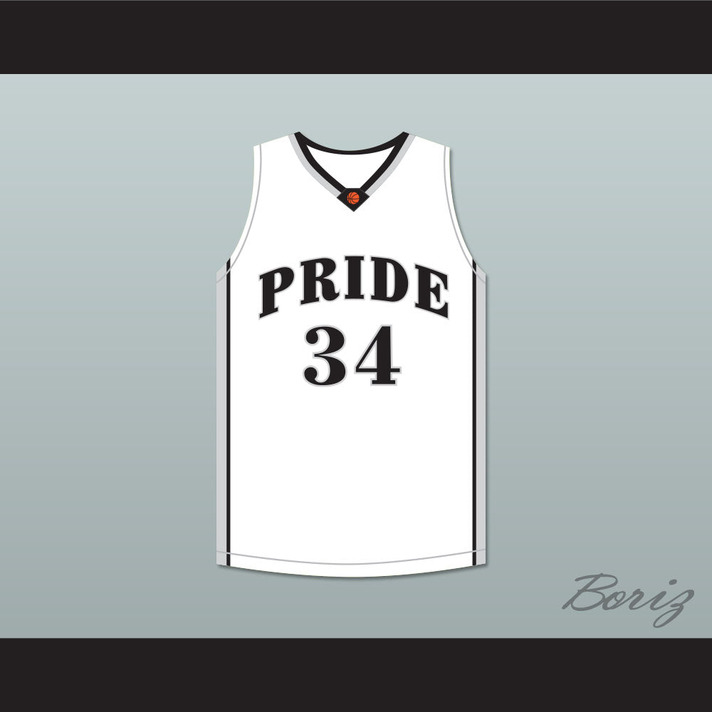 Colin Kaepernick 34 John H. Pitman High School Pride White Basketball Jersey 2