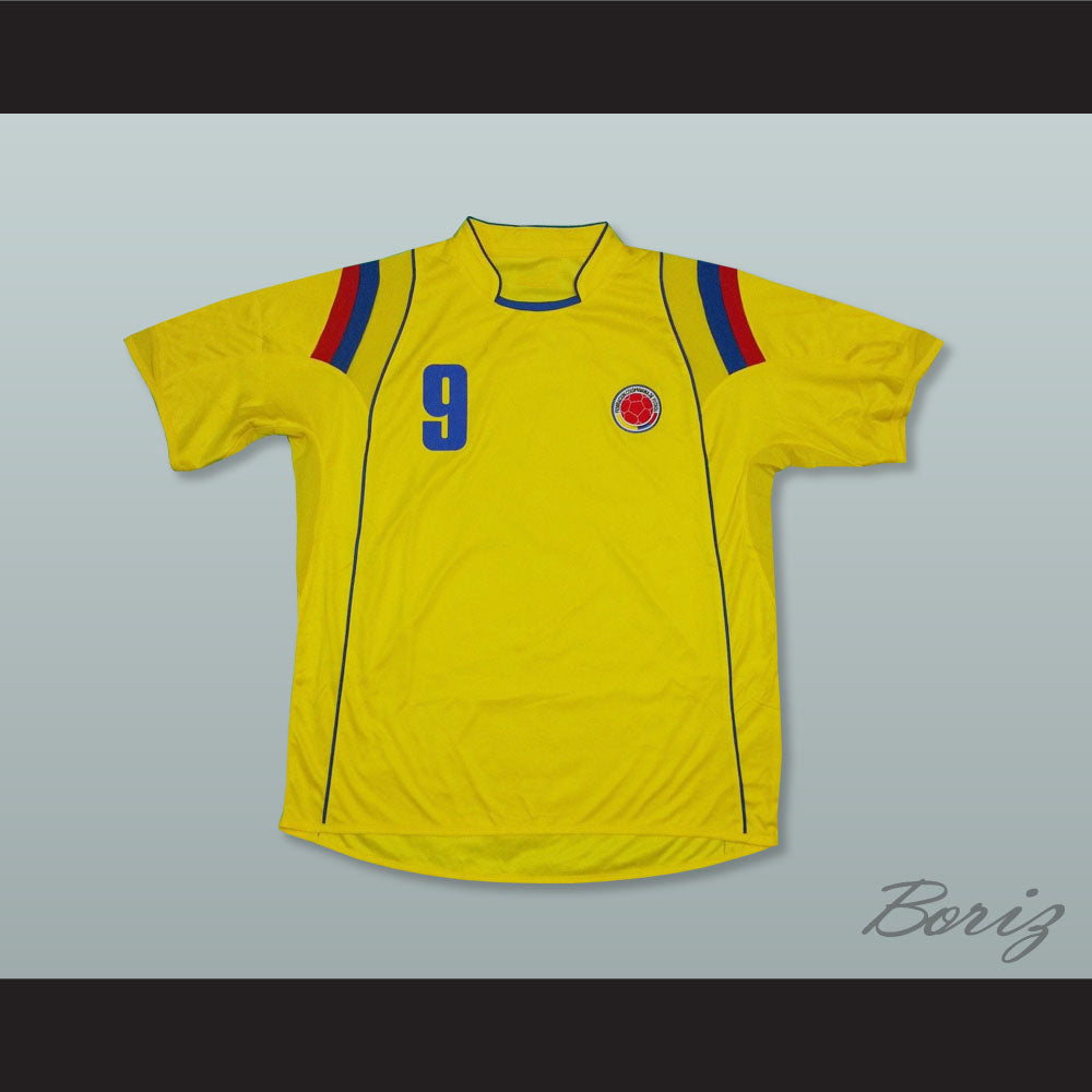 Falcao 9 Colombia Home Football Soccer Jersey