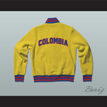 Load image into Gallery viewer, Colombia Varsity Letterman Jacket-Style Sweatshirt
