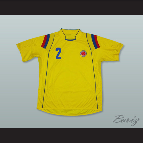 Pablo Escobar 2 Colombia Home Football Soccer Jersey