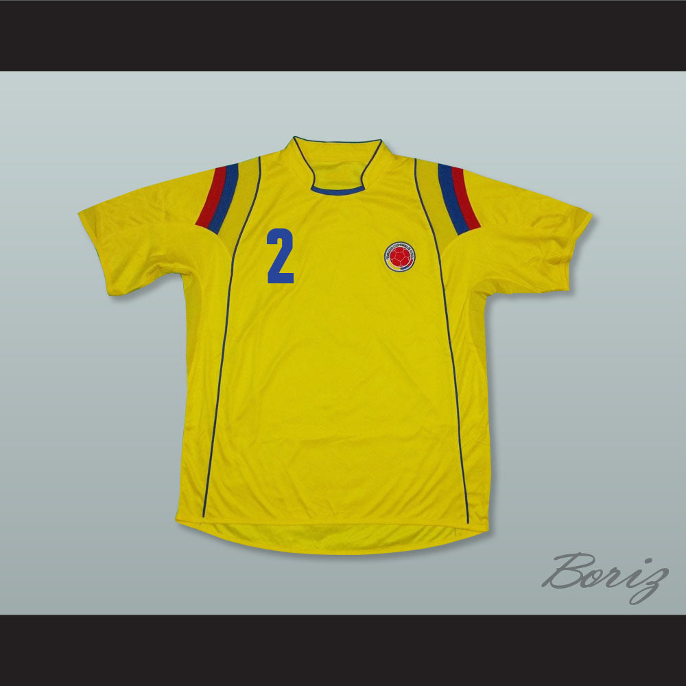 Pablo Escobar 2 Colombia Home Football Soccer Jersey