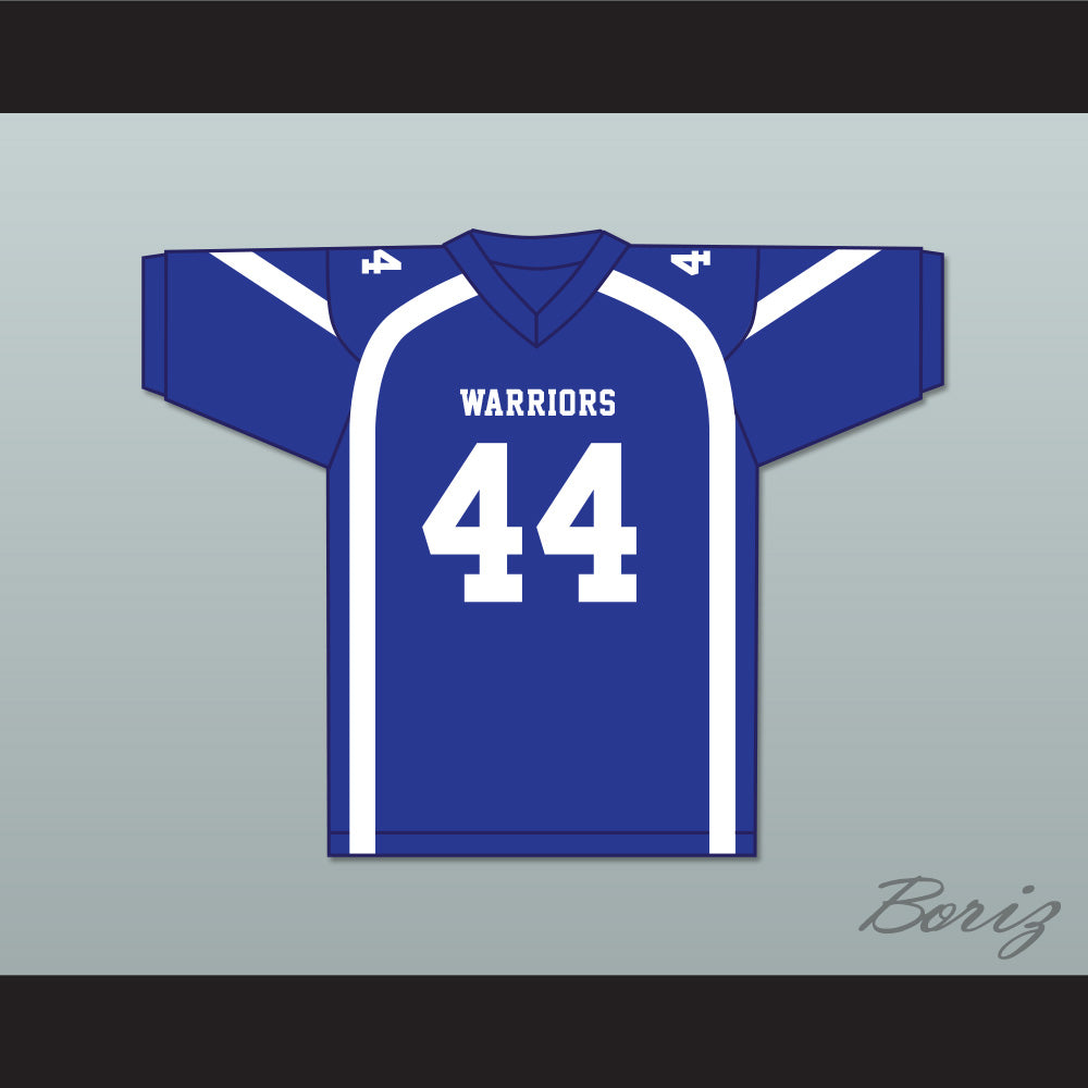 Connor Payton 44 Liberty Christian School Warriors Blue Football Jersey