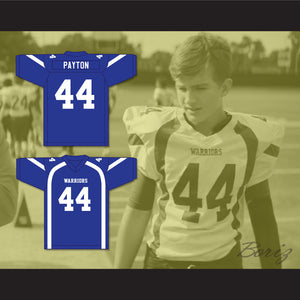 Connor Payton 44 Liberty Christian School Warriors Blue Football Jersey