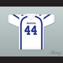 Load image into Gallery viewer, Connor Payton 44 Liberty Christian School Warriors White Football Jersey