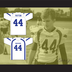 Connor Payton 44 Liberty Christian School Warriors White Football Jersey