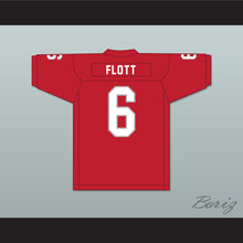 Load image into Gallery viewer, Cordale Flott 6 Saraland High School Spartans Red Football Jersey 4