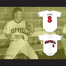 Load image into Gallery viewer, Corey Kluber 8 Coppell High School Cowboys White Baseball Jersey 2