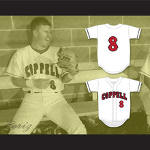 Load image into Gallery viewer, Corey Kluber 8 Coppell High School Cowboys White Baseball Jersey 1