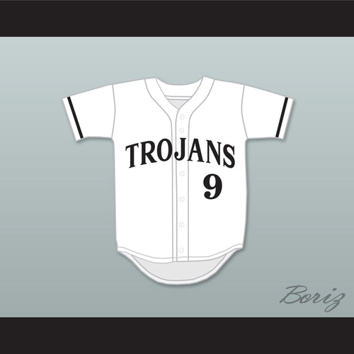 Corey Seager 9 Northwest Cabarrus High School Trojans White Baseball Jersey 2