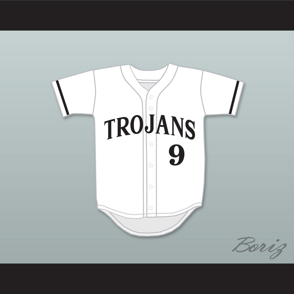 Corey Seager 9 Northwest Cabarrus High School Trojans White Baseball Jersey 1