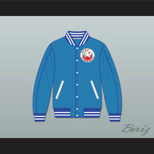 Load image into Gallery viewer, Cornwall Aces Light Blue Varsity Letterman Jacket-Style Sweatshirt