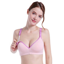 Load image into Gallery viewer, Cotton Maternity Nursing Bra Sleep Bras Breastfeeding Bra For Feeding Pregnant Women Mothers Pregnancy Underwear Clothing