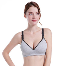 Load image into Gallery viewer, Cotton Maternity Nursing Bra Sleep Bras Breastfeeding Bra For Feeding Pregnant Women Mothers Pregnancy Underwear Clothing