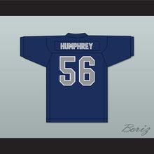 Load image into Gallery viewer, Creed Humphrey 56 Shawnee High School Navy Blue Football Jersey 2
