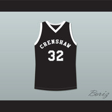 Load image into Gallery viewer, Monica Wright 32 Crenshaw High School Black Basketball Jersey