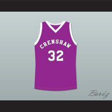 Load image into Gallery viewer, Monica Wright 32 Crenshaw High School Purple Basketball Jersey