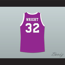 Load image into Gallery viewer, Monica Wright 32 Crenshaw High School Purple Basketball Jersey