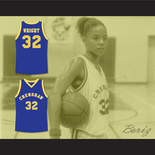 Load image into Gallery viewer, Monica Wright 32 Crenshaw High School Blue Basketball Jersey Love and Basketball