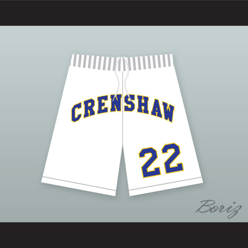 Quincy McCall 22 Crenshaw High School Basketball Shorts