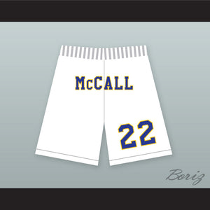 Quincy McCall 22 Crenshaw High School Basketball Shorts