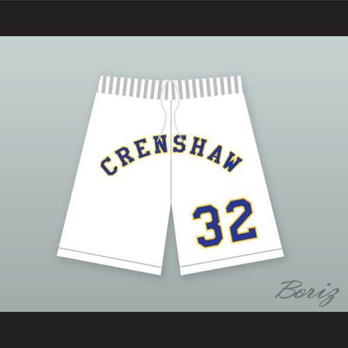 Monica Wright 32 Crenshaw High School Basketball Shorts