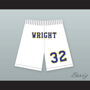 Monica Wright 32 Crenshaw High School Basketball Shorts