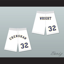 Load image into Gallery viewer, Monica Wright 32 Crenshaw High School Basketball Shorts