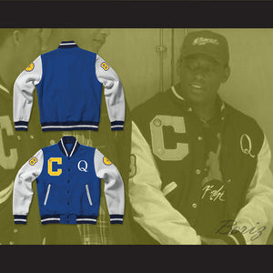 Quincy McCall 22 Crenshaw High School Basketball Varsity Letterman Jacket-Style Sweatshirt Love and Basketball