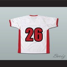 Load image into Gallery viewer, Jimmy Silverfoot 26 Crooked Arrows White Lacrosse Jersey Crooked Arrows